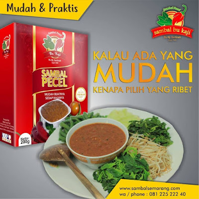 Cara Pesan Pecel Sambal Bu Kaji di GrabFood